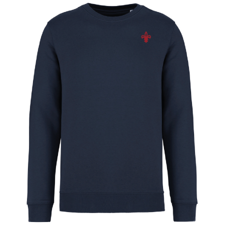Fleur-De-Lis Navy Sweatshirt